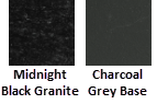 Black Granite, Grey Base
